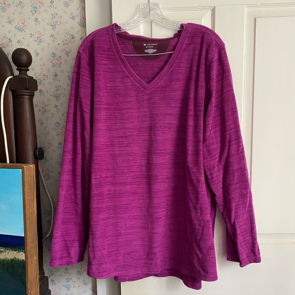 Tek Gear Pink pullover Fleece
